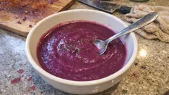 Potage au chou rouge velouté : le duo vinaigre-sucre qui change tout