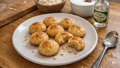 Massepain cuit à la fleur d’oranger : moelleux dedans, juste doré dessus