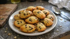 Madeleines salées aux olives noires et comté : l’idée apéro prête en 20 minutes