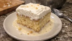 Gâteau tres leches maison : une génoise légère, imbibée juste comme il faut