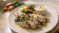 Lapin à la vapeur aux herbes : une cuisson douce pour une viande vraiment moelleuse