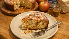 Gâteau moelleux pommes-ricotta : une mie fondante qui reste tendre le lendemain