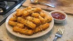 Churros salés au parmesan : l’idée apéro croustillante prête en quelques minutes