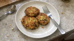 Palets de légumes au four (courgette, carotte, pomme de terre) : simples et dorés
