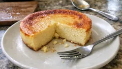 Tarte aux œufs sans pâte, façon flan : fondante et toujours réussie